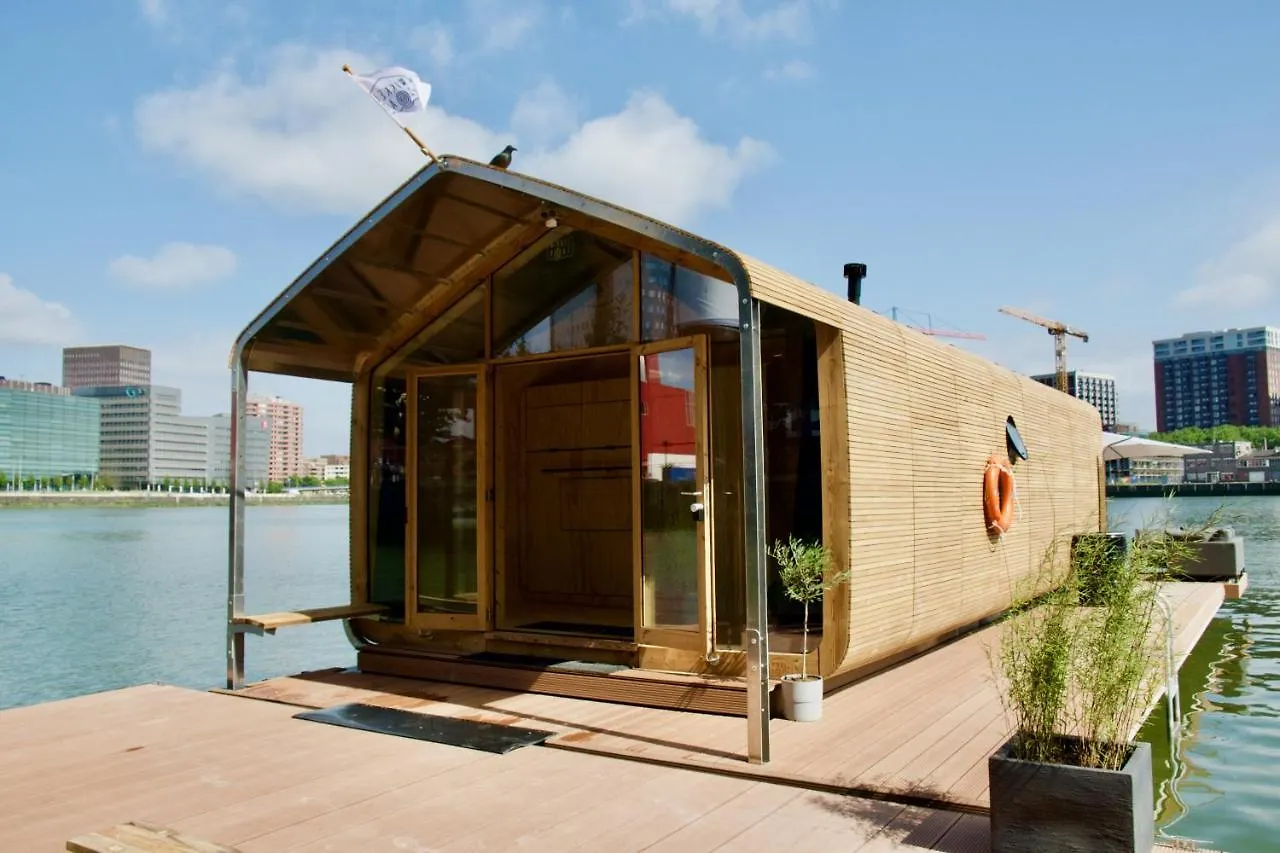 הוילה Wikkelboat Nr5 At Floating Rotterdam Rijnhaven 0*,  הולנד